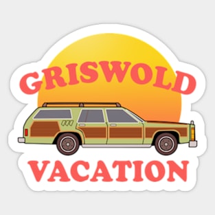 Griswold Vacation Ford Wagon Sticker